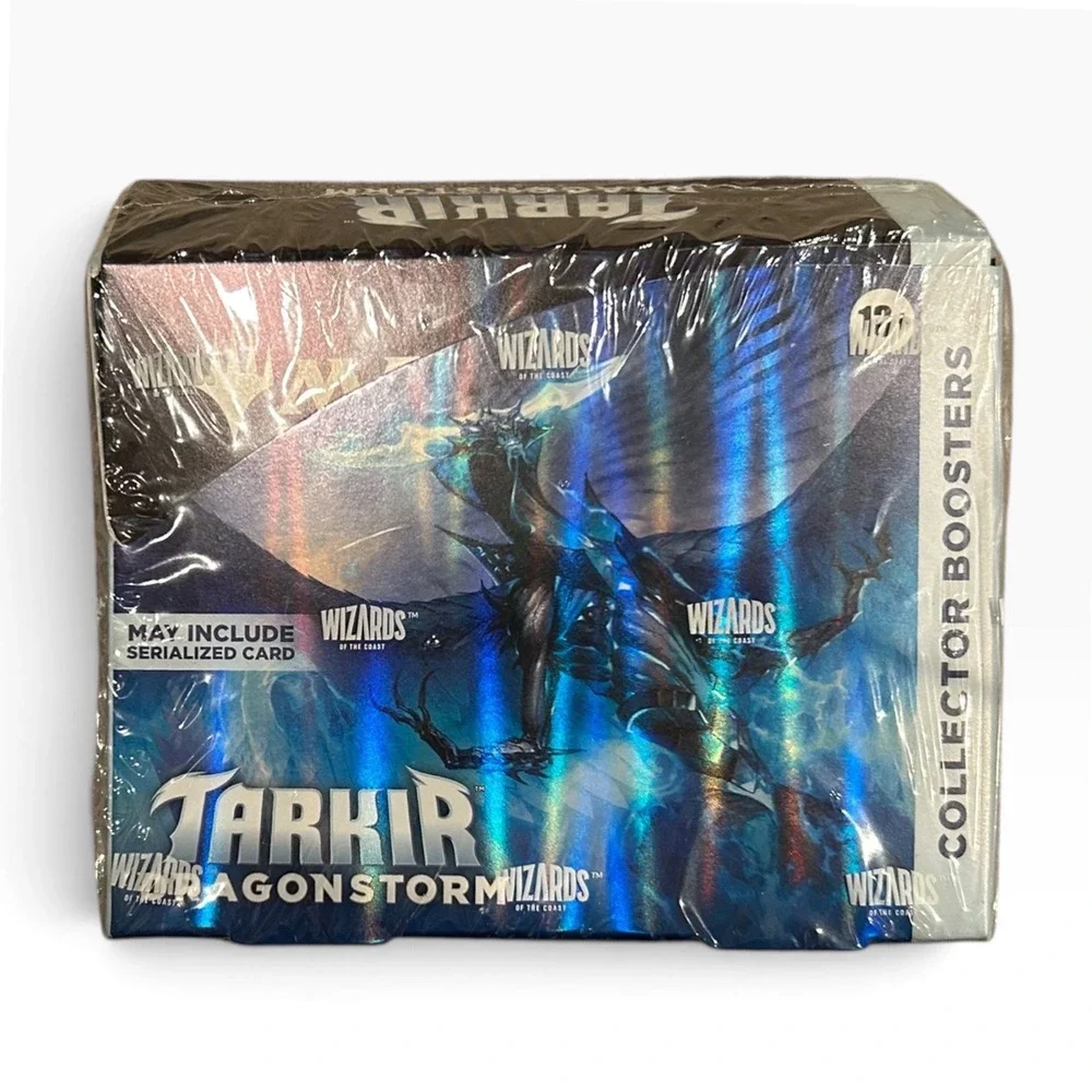 Magic The Gathering Tarkir Dragonstorm Collector Booster Box 12 Packs NEW